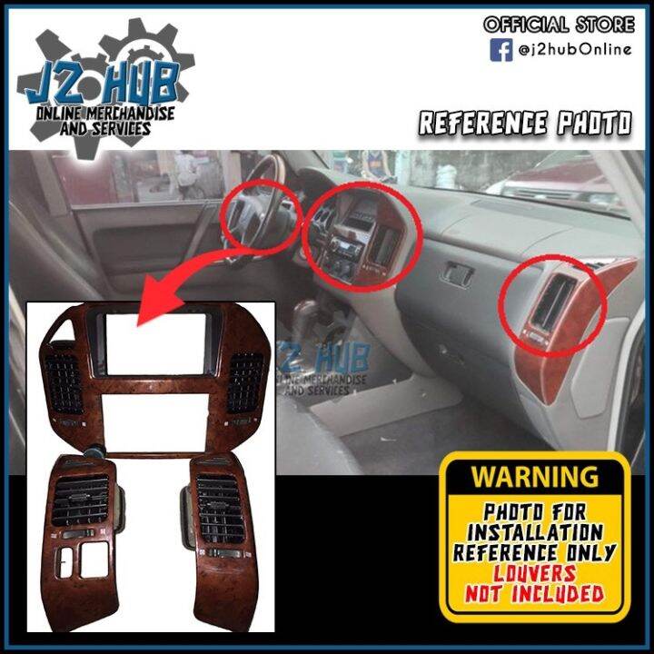 Mitsubishi Pajero CK Aircon Vent Louver Repair Kit Lazada PH