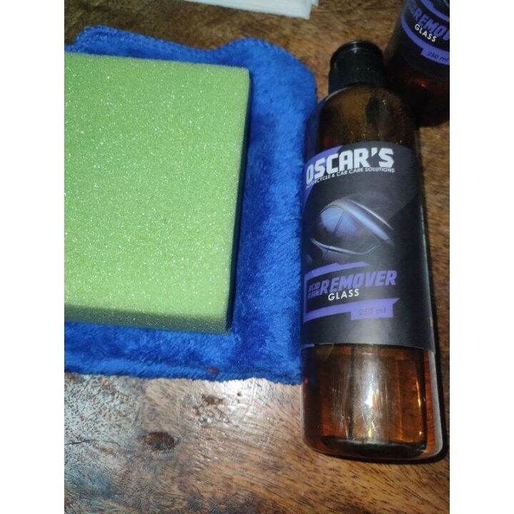 Oscars acidrain watermarks remover glass cleaner windshield cleaner