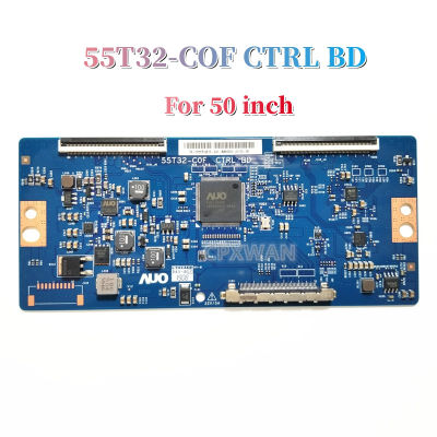 บอร์ด TCON 55T32-COF CTRL BD ทีวีลอจิกบอร์ด T-CON บอร์ดกระดานควบคุมสำหรับหน้าจอ LCD 43นิ้ว50นิ้ว55นิ้วของแท้1ชิ้น