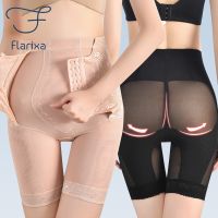 【LZ】 Flarixa cintura alta barriga calças de controle de barriga mulher plana moldar calcinha breasted corpo shaper bunda elevador shorts emagrecimento roupa interior