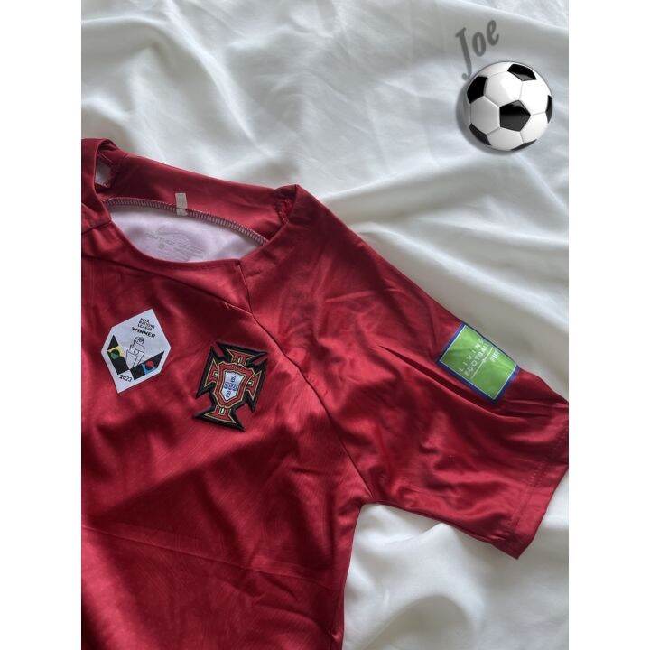 ชุดบอลทีมชาติ-portugal-red-2-เสื้อบอลและกางเกงบอลผู้ชาย-ปี-2022-2023-ใหม่ล่าสุด