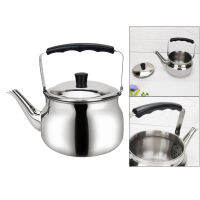 Perfeclan Stainless Steel Tea Kettle Outdoor, Water Kettle Teapot Coffee Pot Outdoor, Stove Tea Kettle for Kitchen Camping Outdoor Picnic