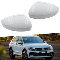 【car parts】มองหลังอัตโนมัติแทนที่ซ้ายขวาสำหรับ VW Tiguan 2017 2018 2019 2020รถฝาครอบกระจกมองข้างปีกหมวกที่อยู่อาศัย