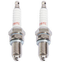 2ชิ้นหัวเทียน D8TC D8EA DR8EA CG 125 125cc-150cc 200cc 250cc GY6 CG125 CF250 CH250รถจักรยานยนต์รถ A Quad สกูตเตอร์ Go K Art จักรยานยนต์