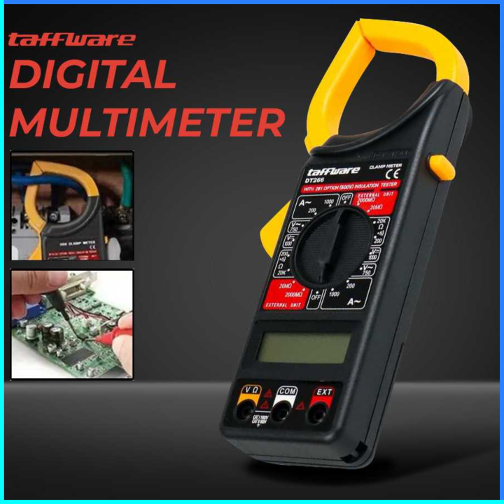 COD Taffware Digital Clamp Multimeter Tang Ampere / multimeter digital
