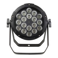 18X18W อลูมิเนียมกันน้ำ Par Light RGBWA UV 6 In 1 Effect DMX ควบคุม DJ Light Disco Christmas Stage Light