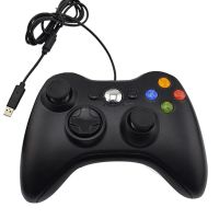 USB Wired Gamepad for Xbox 360 Slim Controller for Windows 7810 Microsoft PC Controller Support for Steam Game Black