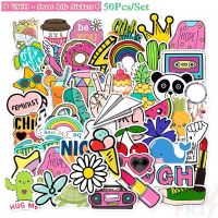 ♨☍ ❉ VSCO - Enjoy Sunshine Sweet Life Series 01 สติ๊กเกอร์ ❉ 50Pcs/Set Fashion Waterproof DIY Mixed Decals Doodle สติ๊กเกอร์