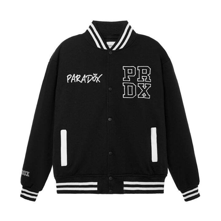 PARADOX Áo khoác SIGNATURE CROWN VARSITY JACKET | Lazada.vn