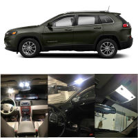 Car interior led kit For 2020 Jeep Cherokee Compass Grand Cherokee Renegade trunk light door light license plate light