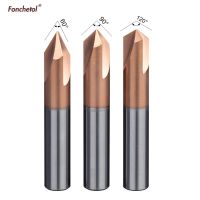 【CW】 Free shipping 1PCSCNC solid carbide tungsten carbide steel Chamfer milling cutter30 amp;45 amp;60 degree 3 flutes end mill