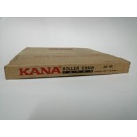 KANA โซ่เดี่ยวเบอร์ 25-1R 10ฟุต = 1กล่อง โซ่ส่งกำลัง โซ่ลำเลียง KANA Roller Chain 25-1R KANA แท้100% !!! ราคาดี !!!