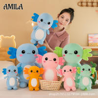 ของเล่นน่ารักไดโนเสาร์เด็กนุ่มนิ่ม4สีตุ๊กตาผ้ากำมะหยี่ AMILA