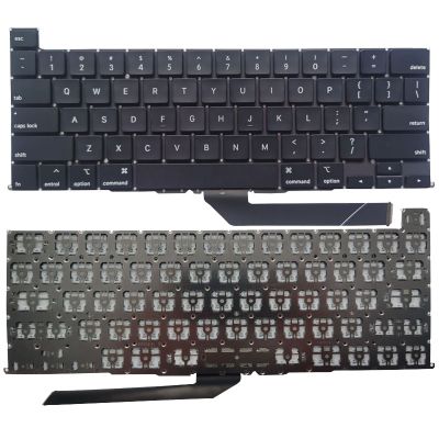 New Laptop English/US Keyboard for MacBook Pro/Retina 13 quot; 2020 2289 A2251 /16 quot; A2141 2019 No Backlight