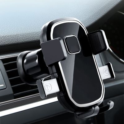 New Bracket CellPhone Stand Gravity Auto Phone Holder Air Vent Clip Mount 360 Rotation Universal Phone Holder In Car Car Mounts