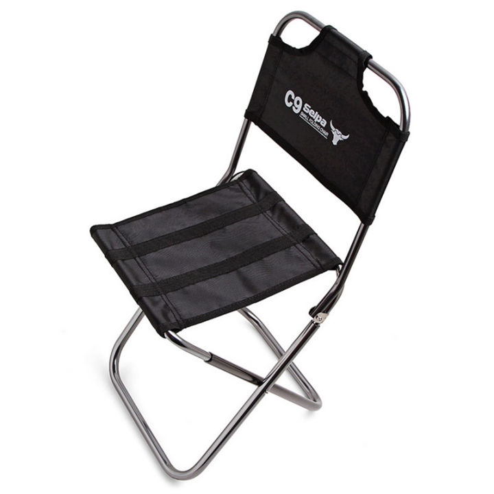 hiking-fun-เก้าอี้ตกปลาอลูมิเนียมอัลลอยด์พับได้เก้าอี้ปีนเขากลางแจ้งน้ำหนักเบา
