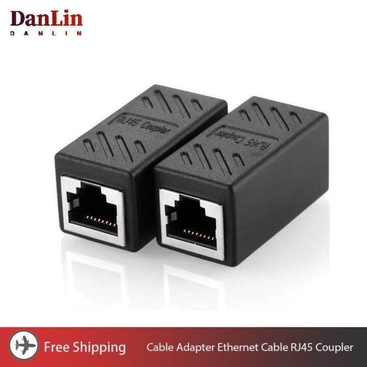 5/10/30PCS Cable Extender RJ45 cat 5 cat 6 cat6a Coupler
