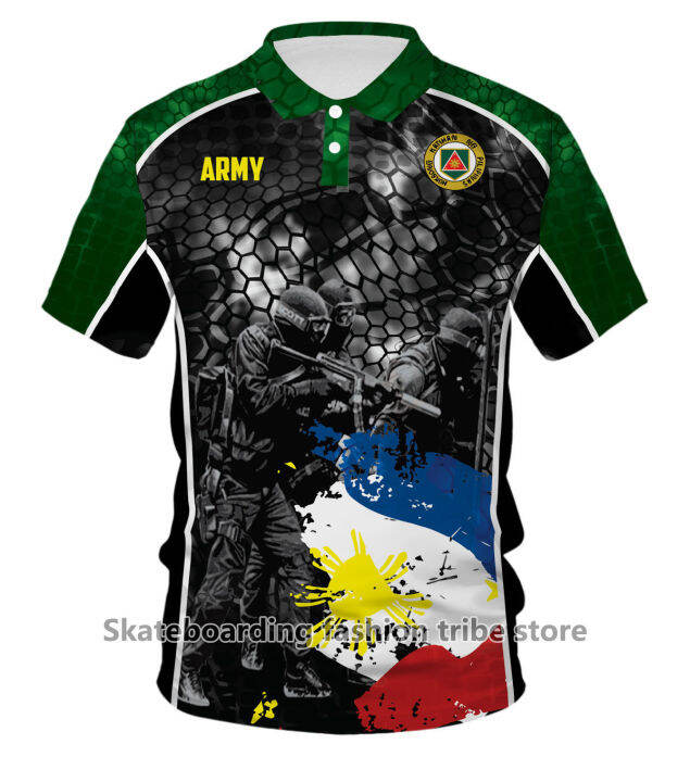 GENERIC ARMY DESIGN TACTICAL POLO SHIRT FULL SUBLIMATION JERSEY POLO