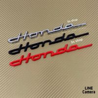 โลโก้ Honda ตัวเขียน ขนาด 21.7x2.5 (ต่อชิ้น) #สติ๊กเกอร์ติดรถ ญี่ปุ่น  #สติ๊กเกอร์ติดรถยนต์ ซิ่ง  #สติ๊กเกอร์ติดรถยนต์ 3m  #สติ๊กเกอร์ติดรถ