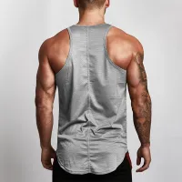 Instock Muscle Guys Superman Gym Fitness Mesh Graphic Sando