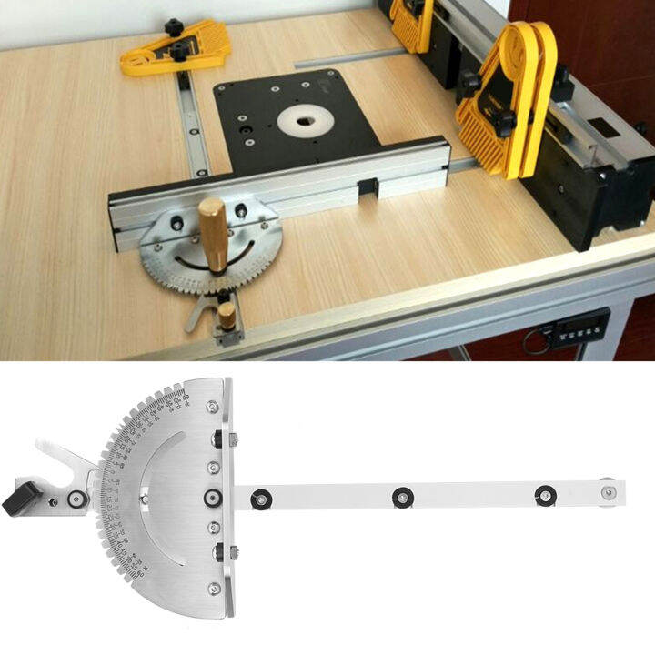 Miter Gauge Table Saw Assembly Craftsman Woodworking Angle Precision