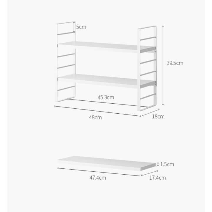 woww-สุดคุ้ม-kitchen-rack-ชั้นเหล็กถอดประกอบสำหรับวางของในครัว-ราคาโปร-ชั้น-วาง-ของ-ชั้นวางของ-ไม้-ชั้นวางของ-ผนัง-ชั้นวางของมินิ