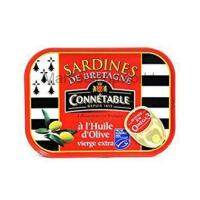 ปลาซาร์ดีนคอนเนตทิเบิลในน้ำมันมะกอกเอ็กซ์ตร้าเวอร์จิ้น 135 กรัม/Connetable Sardines In Extra Virgin Olive Oil 135g