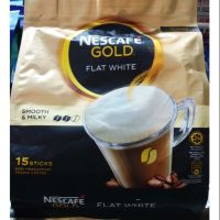 Nescafe Gold Flat White กาแฟสำเร็จรูป