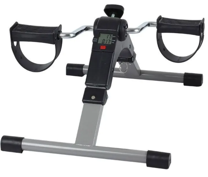 Under Desk Bike Pedal Exerciser Mini Bike for Leg/Arm Bike Foldable