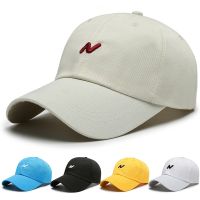 ◑✵ Spring and autumn new polyester cotton embroidered baseball cap mens and womens outdoor sun protection hat student soft top yo