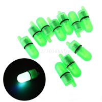 +‘； 10Pcs Night Float Fishing Rod Tip LED Light  Alarm Bell Bite Carp Clip Alerter