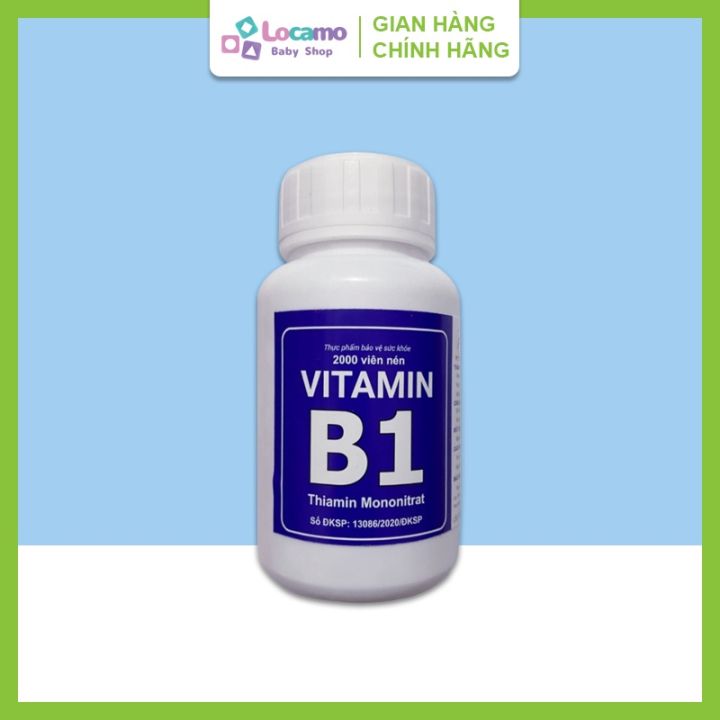 Ai nên sử dụng vitamin B1 lọ 2000 viên?
