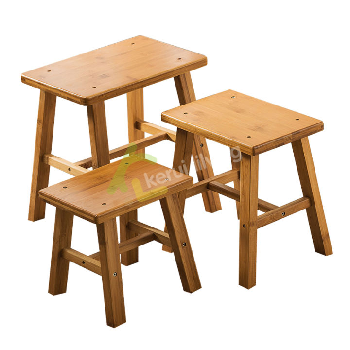 เก้าอี้ไม้ไผ่-chair-เก้าอี้-เก้าอี้ไม้-เก้าอี้ทรงสี่เหลี่ยม-มี-3-ขนาดให้เลือก-เก้าอี้ไม้อเนกประสงค์-เก้าอี้อาร์มแชร์-เก้าอี้สตูลเตี้ย