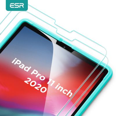 ESR 2PCS Tempered Glass for 2018 iPad Pro 11 12.9 10.5" Inch 2nd 87 Generation Air 43 HD Clear Full Screen Film Glass