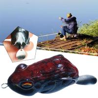 Modified Thunder Frog Lure Double Hook Soft Frog To Black Frog Luya Hit Bionic Fish Frog Hollow Long Throw Thunder B2S2