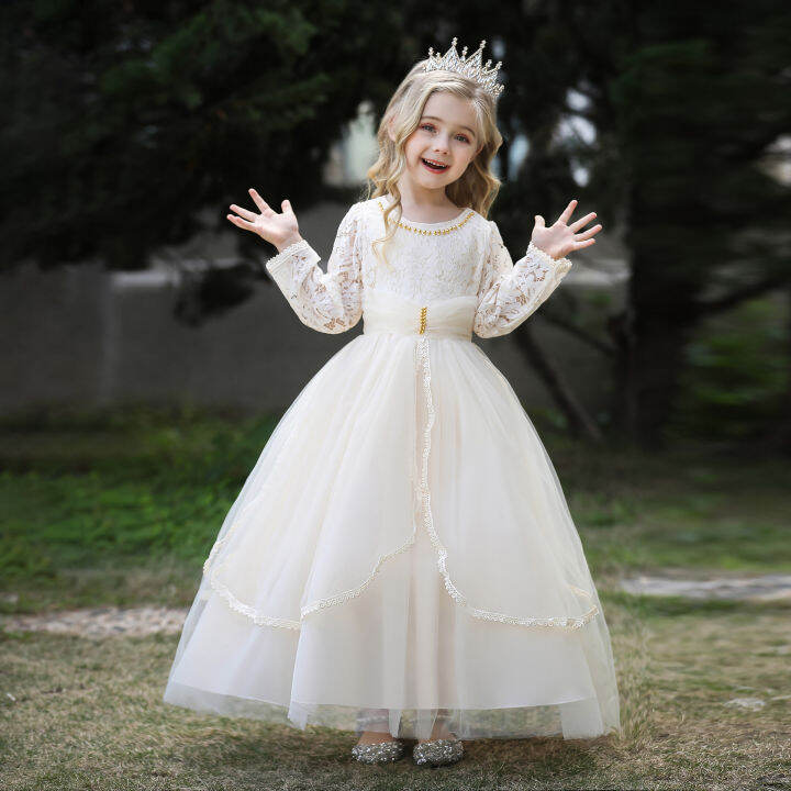 Children's Evening Dress One Year Old Princess Dress Flower Girl Host