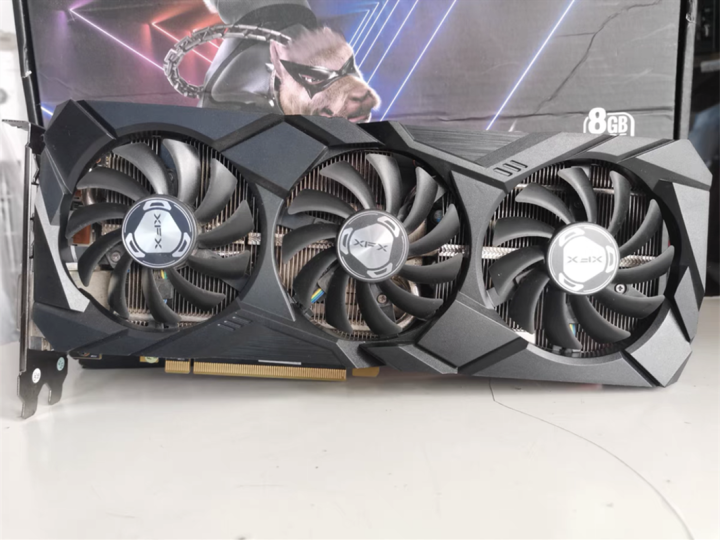 การ์ดจอ GDDR5 XFX RX 590 580 8GB GPU Radeon AMD Radeon RX590 GME 8GB ...