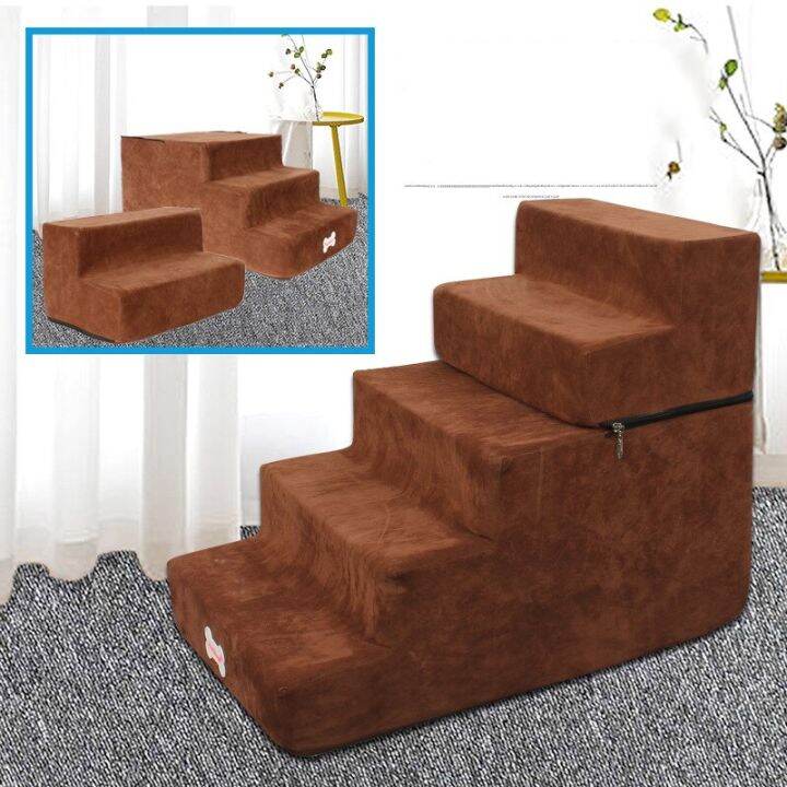 Dog Stairs 2/3 Steps Pet Stairs Dog House Detachable For Small Dog Cat