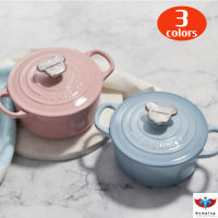 [LE CREUSET] Le Creuset Pot Bulat หมี14ซม. (3สี) หล่อหม้อเหล็ก