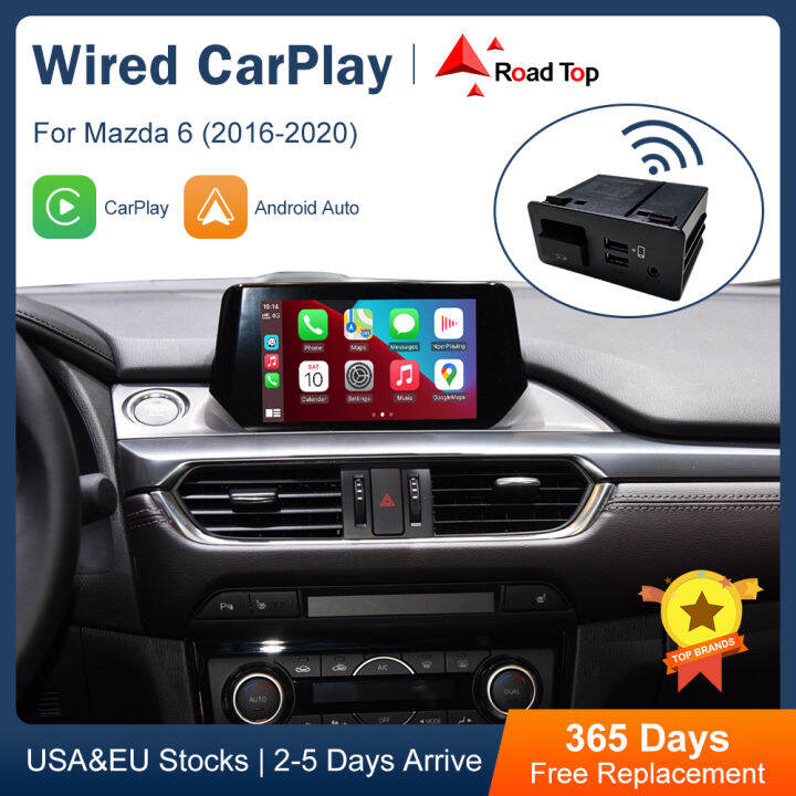 Wired Apple CarPlay Android Auto USB Adapter for Mazda 2 3 6 CX3 CX5