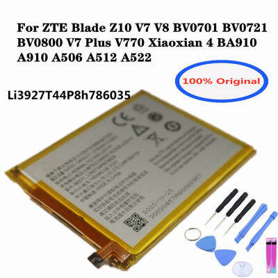 แบตเตอรี่ Li3927T44P8h786035 สำหรับ ZTE ใบมีด V8 / V0800 / BV0800 / V7 / V7Plus/V770 oxian 4 / BV0701 3.87V 2730mAh