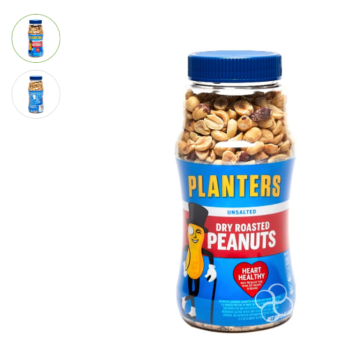 Planters Unsalted Dry Roasted Peanuts 453g Lazada PH
