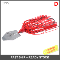 IPTY 1PC 11G chatterbait Blade เหยื่อพร้อมยางกระโปรง buzzbait Fishing lures Tackle