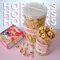 Cornflakes White Malt (Horlicks) froot loops คอร์นเฟลกฮอร์ลิคส์ ไวท์ มอลต์  | Buddycrunchy.bake