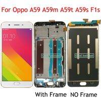 Black/White 5.5 For Oppo A59 A59m A59t A59s LCD Display Touch Screen Digitizer Assembly Replace For Oppo F1s A1601 / With Frame