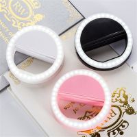 Universal Mobile Phone Video Lamp Clip-on LED Selfie Ring Light For iPhone Xiaomi Tiktok Live Lamp 3-level Brightness Adjustable