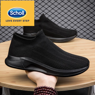 สกอล์ scholl รองเท้าสกอลล์ scholl รองเท้า scholl รองเท้าแตะแฟชั่นครึ่งเพนนี ผู้ชายLoafersสบายรองเท้าเปิดส้นรองเท้ากีฬาผู้ชายรองเท้าน้ำหนักเบารองเท้าผ้าใบผู้ชายรองเท้าผ้าใบระบายอากาศผู้ชาย รองเท้าผู้ชายรองเท้าแตะขนาดใหญ่สำหรับผู้ชาย