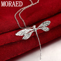 925 Sterling Silver Insect Dragonfly Pendant Necklaces For Women Silver Necklace New Charm Jewelry Gifts