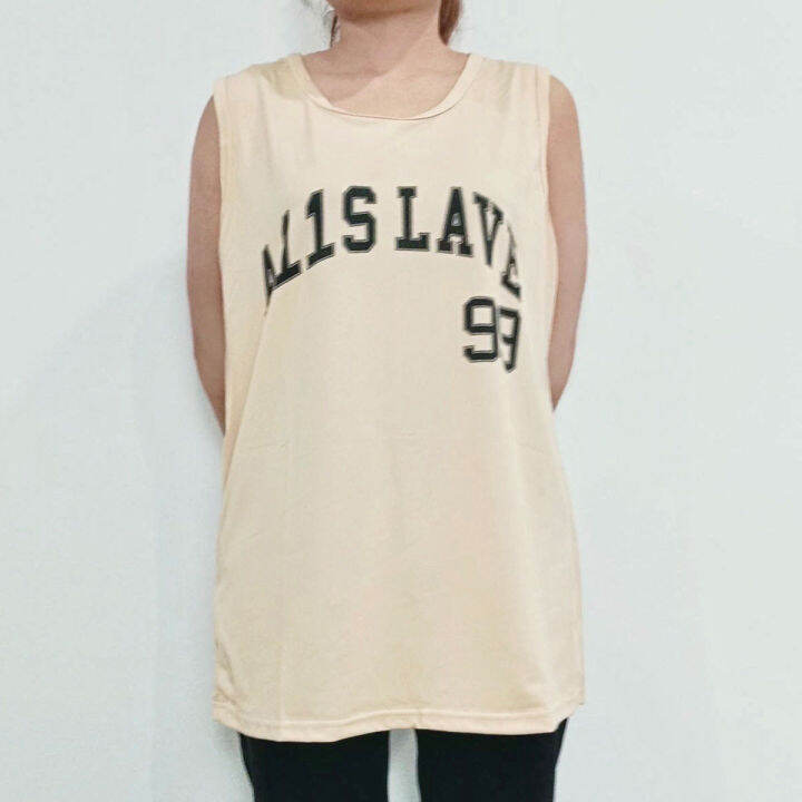พร้อมส่ง-เสื้อกล้ามเเขนกุดทรงหลวม-สไตล์เรโทร-สําหรับผู้หญิง