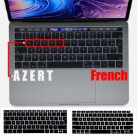 【Xiaohongs keyboard film 】  ฝรั่งเศสแป้นพิมพ์ปกกรณี Quot; AZERT Quot; สำหรับ Macbook Air13pro15 A2159 A1708 A1932 A1990A1534A1466A1932แล็ปท็อปแป้นพิมพ์ฟิล์มป้องกัน